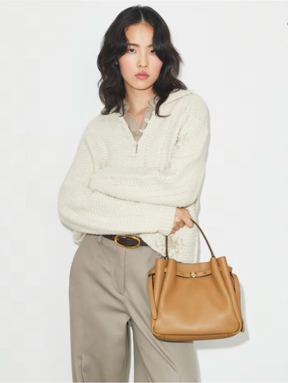 Tory Burch Romy Bucket Bag - Picture 3 of 16